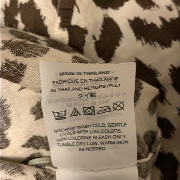 J.CREW Perfect Fit Button Up in Leopard Print - Picture 8 of 8